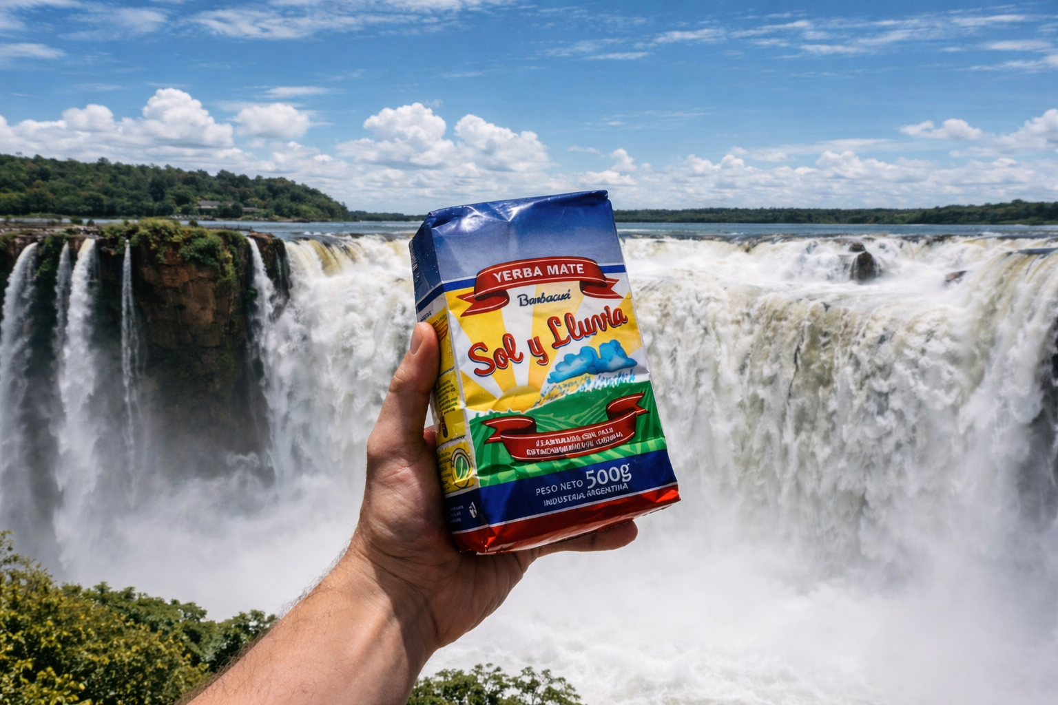 Paquete de Sol y Lluvia frente a las Cataratas
